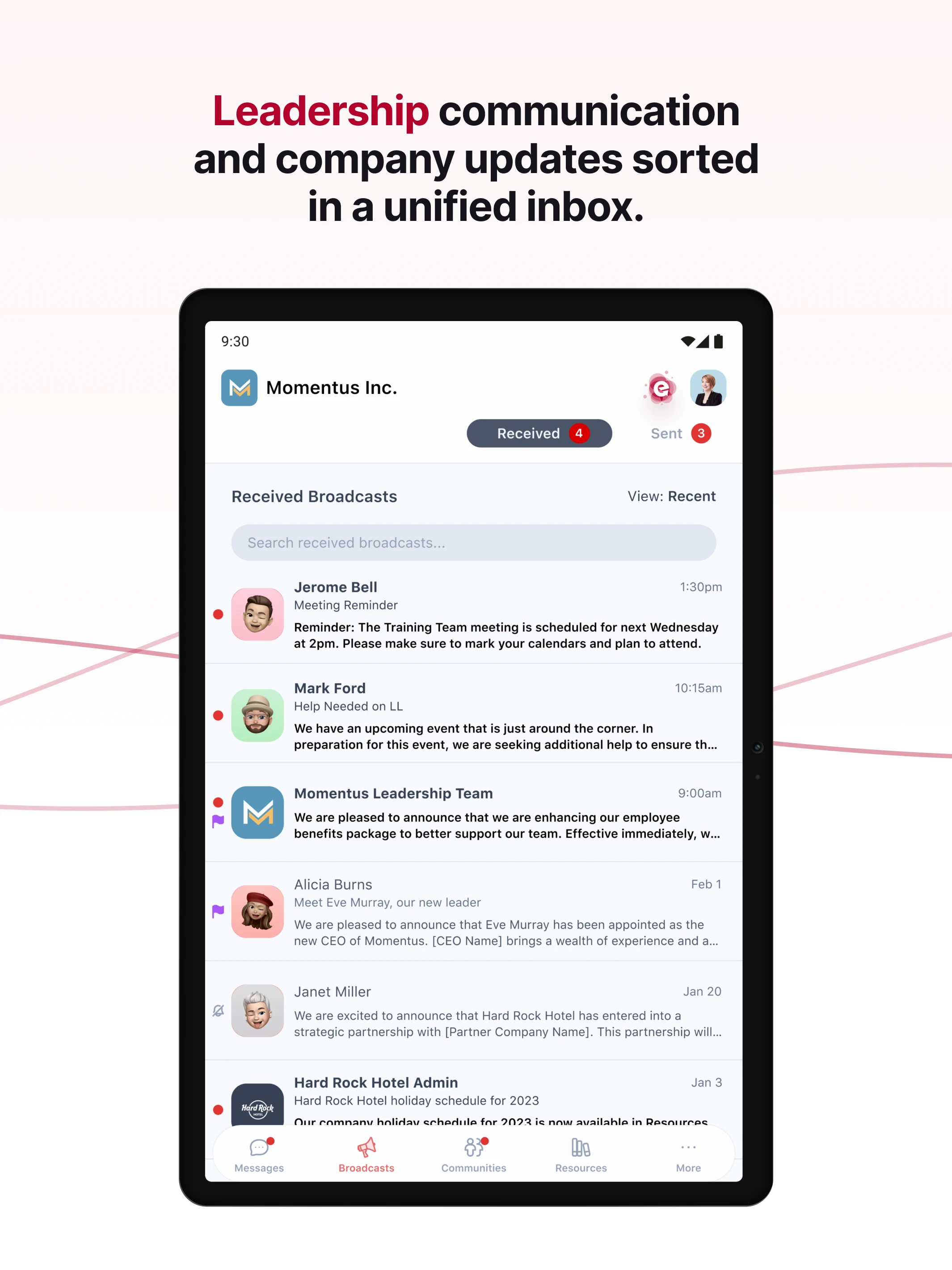 RedeApp: Work + Communities screenshot
