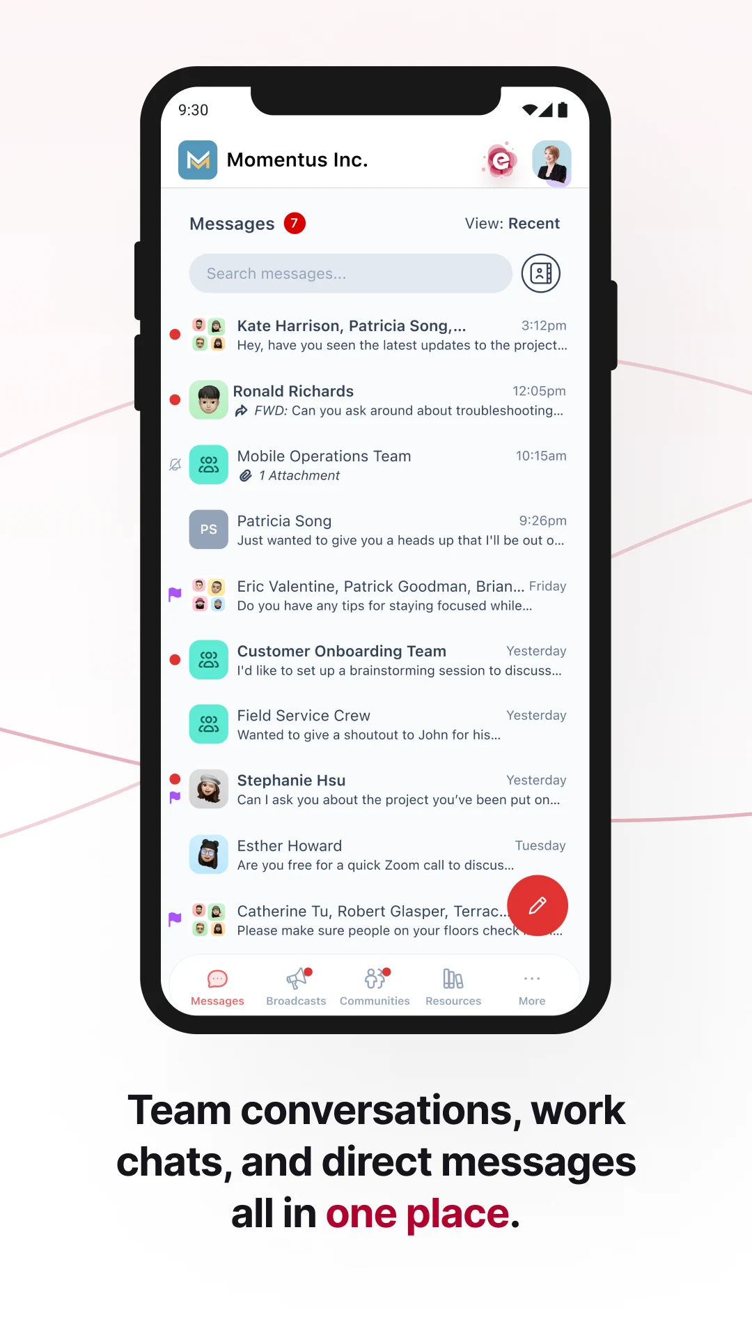 RedeApp: Work + Communities screenshot